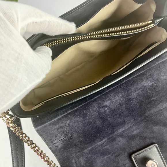 CHLOE Medium Faye Day Quilted Calf Leather Hand and Shoulder Bag Boho with COA - Picture 11 of 16